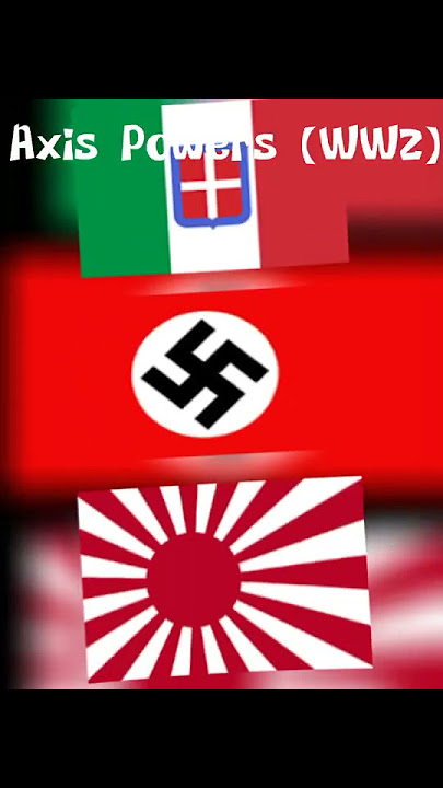 Allies and Enemies of WW1 and WW2 #ww1 #ww2 #history #onlyeducation #war #allies #ennemis