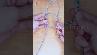 How to tie knots rope diy at home #diy #viral #shorts ep1272