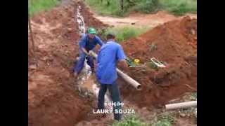 construção de rede de água