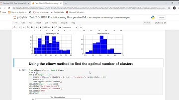 Prediction using Unsupervised ML | Jupyter Notebook