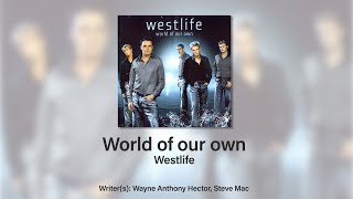 Westlife - World of our own (Instrumental/Karaoke)