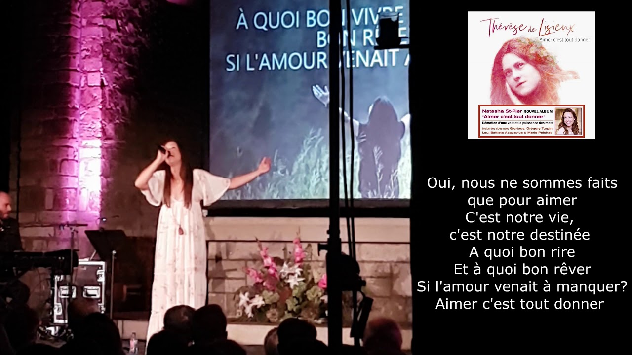 Aimer C Est Tout Donner Natasha St Pier Partition