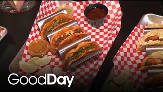 Ryan is getting a taste of delicious birria tacos and more at La Sabrocita