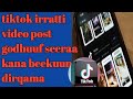Akkata Viidiyoo Tiktok Irratti Post Godhan