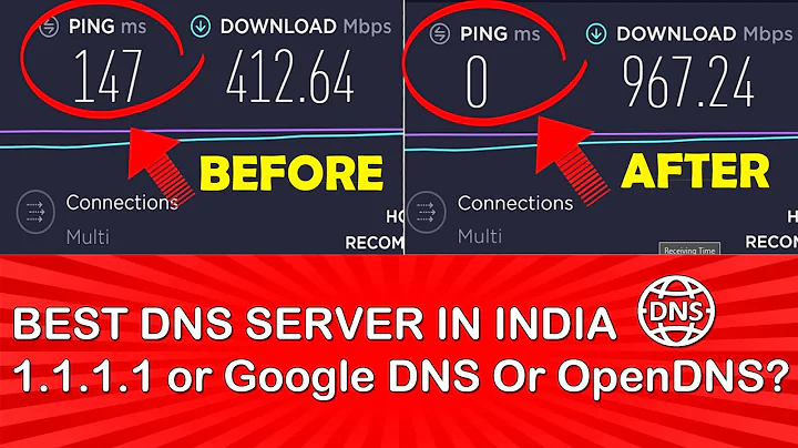 Best DNS SERVERS in India | How to Lower Ping [Hindi] 🔥