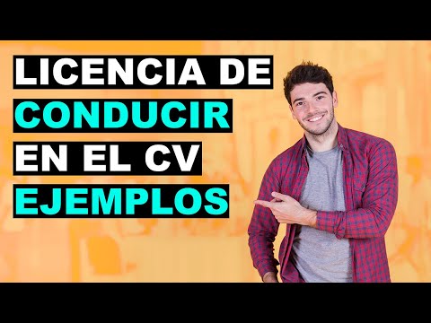 Video: Cómo Redactar Un Currículum Vitae Para Un Trabajo Como Conductor