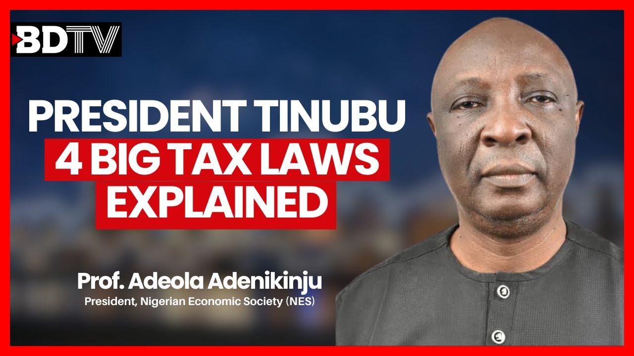 Tinubu's 4 BIG Tax Laws: What EVERY Nigerian NEEDS to Know