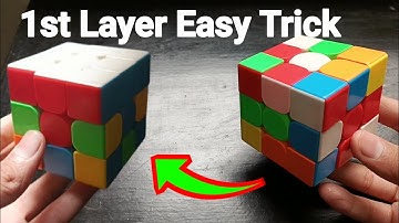 How to Solve 1st Layer of Rubik