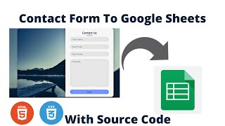 how to make working contact form using HTML and CSS