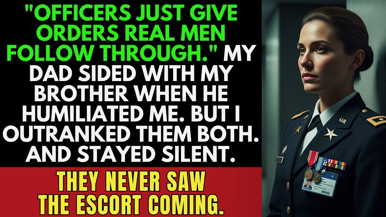 My Brother Mocked My Rank in Front of Generals — So I Let Security Show Him What Authority Means