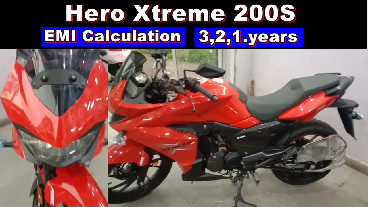 hero xtreme 200s emi calculator