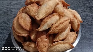 Karjikayi / Karjikayi recipe  / snack recipe / sweet recipe / Nammane aduge