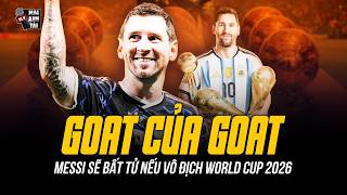 MESSI SẼ BẤT TỬ NẾU VÔ ĐỊCH WORLD CUP 2026 | GOAT CỦA GOAT VỚI VỊ THẾ THẦN THOẠI!