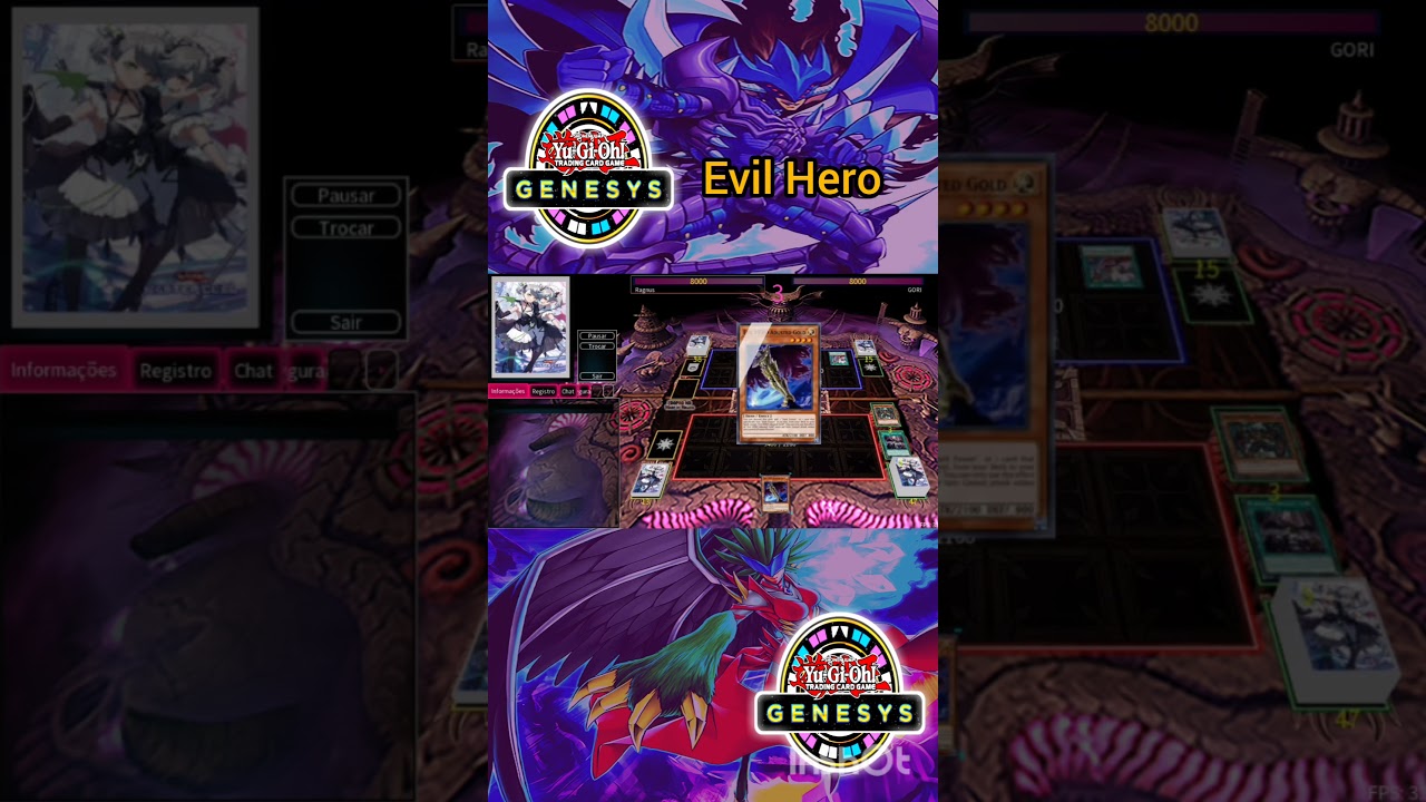 Yugioh Genesys Format - Evil Hero 