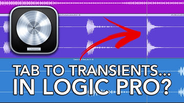 Logic Pro - 2 Transient Editing Methods