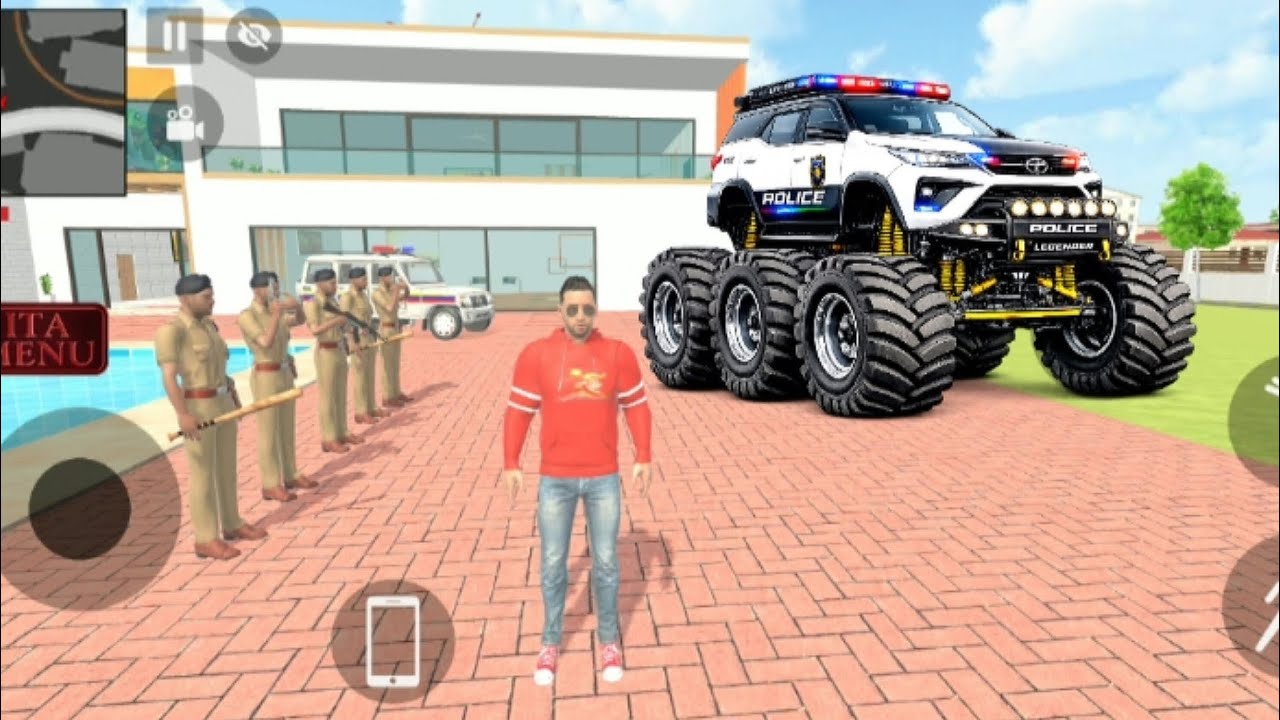 Franklin Purchase Monster Police Fortuner 🚨😱 | Indian Theft Auto Simulator