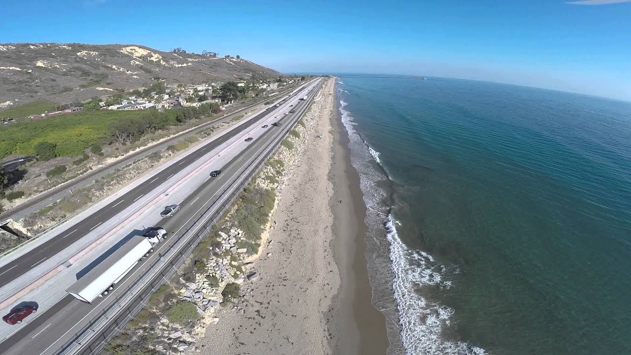 La Conchita beach YouTube