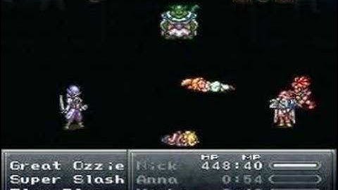 Chrono Trigger : Chrono Solo (Ozzie, Slash, and Flea)
