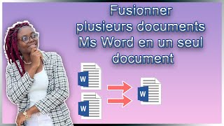 Merge multiple Word documents into one document /Combine multiple Word documents (2022)