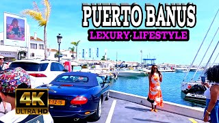 PUERTO BANUS Marbella, Spain CHARM & LEXURY april 2024 | Costa Del Sol Malaga [4k]