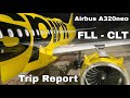 Evening Flight on Spirit Airlines! *TRIP REPORT* Airbus A320neo | N973NK | Fort Lauderdale-Charlotte
