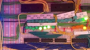 My Ben Eater inspired homemade 8-bit CPU - Part 5: Program counter & Instruction register