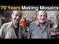 70 YEARS Making Mosaics (2 Syrian Brothers)