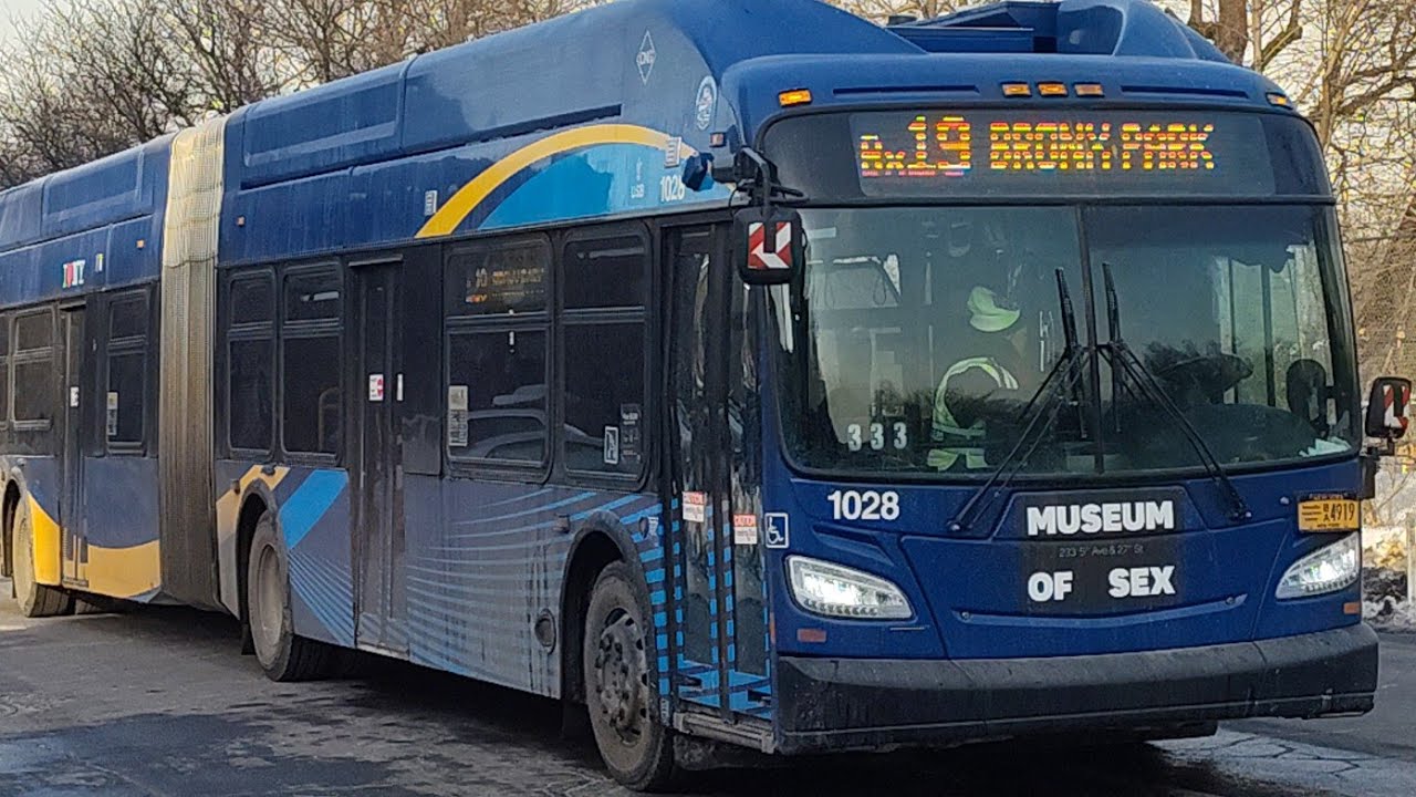 MTA LFSAs LFS XN60 NYC Bus Bx9 Bx19 Bronx Zoo Southern Boulevard 2026.
