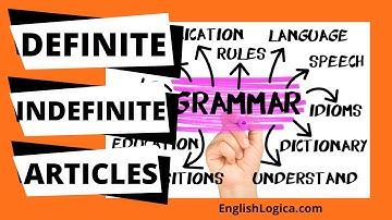 Definite and Indefinite Articles (No Music) | Learn Articles in English Grammar