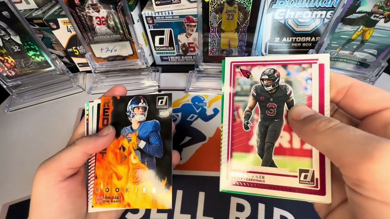 WE GOT ANOTHER DOWNTOWN! 🔥🔥🔥 1X 2025 NFL DONRUSS MEGA BOX!!!