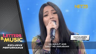 Janelle Jamer - Kahulugan (NET25 Letters and Music Performance)