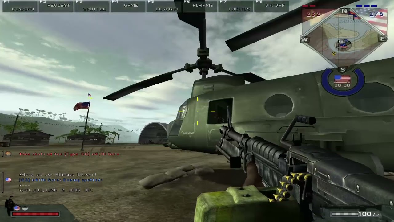 Battlefield Vietnam Fri Apr 4 2025 -[HELLO]- Bfv | Allmaps V1.21 Operation Irving Gameplay USA