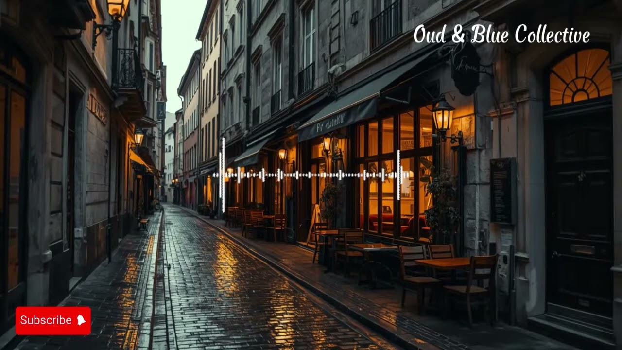 Italian Jazz Café After Rain | Warm, Calm & Cozy Night Music