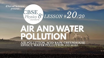 Air and Water POLLUTION - Physics Class 8th CBSE #20