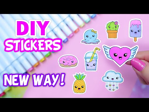 35 Sticker Crafts & Sticker Ideas for Kids