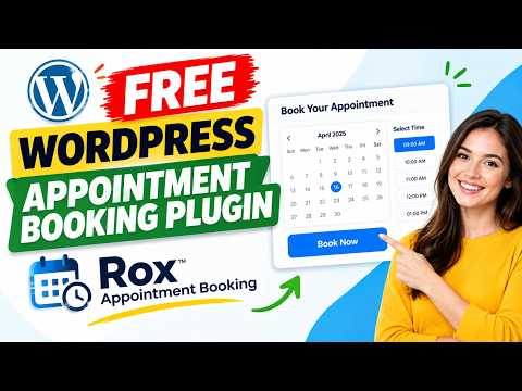 Best Free WordPress Appointment Booking Plugin | Rox Booking – Complete Tutorial