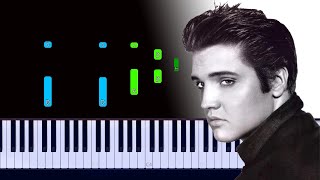 Elvis Presley - Cant Help Falling In Love Piano Tutorial