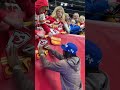 Chiefs RB Isiah Pacheco stayed late after the game for the fans in Germany #shorts