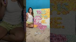 Candy Art With 10,000 Mentos