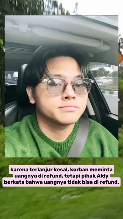 Aldy ex CJR disebut menipu fans, viral di X (twitter)