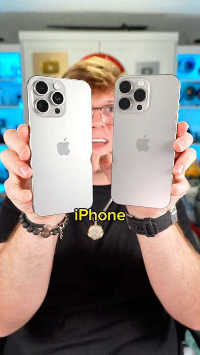 iPhone 16 Pro Max vs. iPhone 15 Pro Max?!