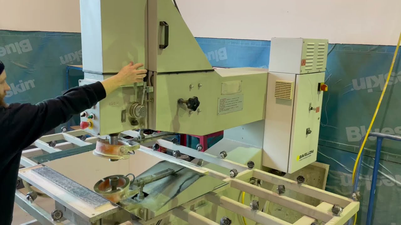 2008 Glaston Bavelloni Router Model VT 1250 SA+L