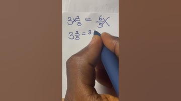 Thumbnail of Common mistake on fraction simplification. #maths #mathtricks #mathematics #harvard #olympiadmath