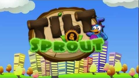 Tilt & Sprout - action puzzle game for iPhone and iPod Touch - Official Trailer