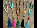 DIY Series: Tassel Necklaces