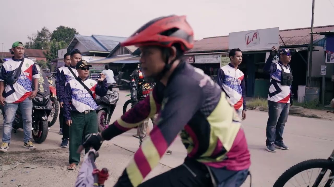 Event “Gowes Adventure BSSR 2022” di Desa Bakungan, Kecamatan Loa Janan, Kalimantan Timur