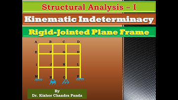 Kinematic Indeterminacy of Rigid-Jointed Plane Frame