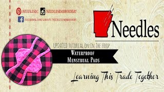 Updated ITH Menstrual Pad | Needles Embroidery screenshot 1