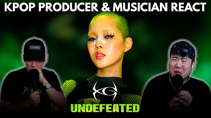 Musicians react & review ♡ XG - UNDEFEATED (Performance Video)