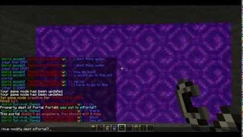 Minecraft-How To Make A Multiverse Portals 1.7.10-HD